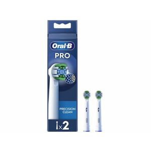 Oral-B EB20-2 Pro Precision Clean, fogkefe pótfej, 2db, fehér kép
