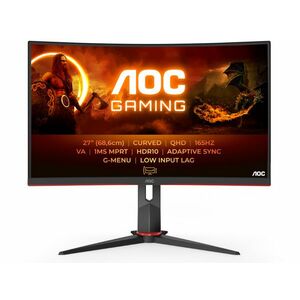 AOC G2 27 QHD ívelt VA 165Hz-es Gaming monitor (CQ27G2S/BK) fekete kép