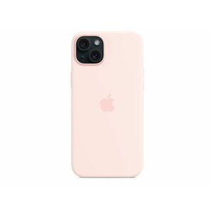 Apple MagSafe-rögzítésű iPhone 15 Plus-szilikontok (MT143ZM/A) világos rózsaszín kép