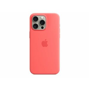 Apple MagSafe-rögzítésű iPhone 15 Pro Max-szilikontok (MT1V3ZM/A) Guava kép