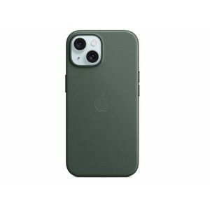 Apple MagSafe-rögzítésű iPhone 15 FineWoven-szövettok (MT3J3ZM/A) örökzöld kép