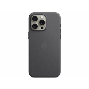Apple MagSafe-rögzítésű iPhone 15 Pro Max FineWoven-szövettok (MT4V3ZM/A) fekete kép