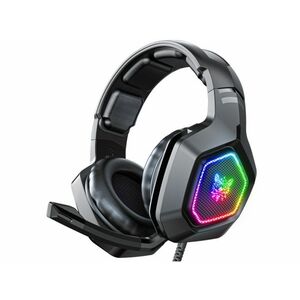 Onikuma K10 RGB Gaming fejhallgató, fekete kép