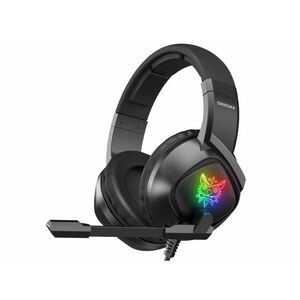 Onikuma K19 RGB Gaming fejhallgató, fekete kép