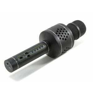 Vezeték nélküli fekete Bluetooth karaoke mikrofon kép