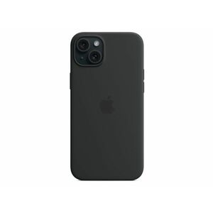 Apple MagSafe-rögzítésű iPhone 15 Plus-szilikontok (MT103ZM/A) fekete kép