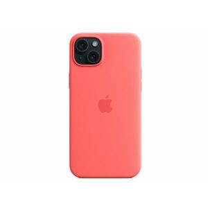 Apple MagSafe-rögzítésű iPhone 15 Plus-szilikontok (MT163ZM/A) Guava kép