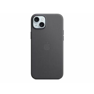 Apple MagSafe-rögzítésű iPhone 15 Plus FineWoven-szövettok (MT423ZM/A) fekete kép