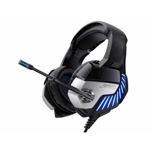 Onikuma K5 Pro Gaming fejhallgató, Fekete/Kék kép