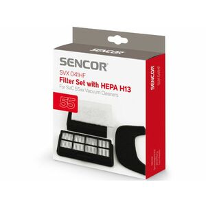 Sencor SVX 041HF HEPA szűrő készlet SVC 55 porszívókhoz (41011170) kép
