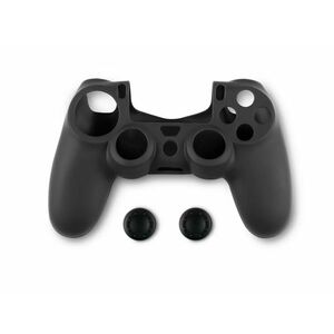 Spartan Gear Controller Silicon Skin Cover and Thumb Grips - védőtok és analóg kar védők, PS4 (2808143) fekete kép