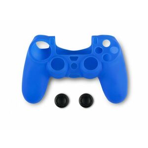 Spartan Gear Controller Silicon Skin Cover and Thumb Grips - védőtok és analóg kar védők, PS4 (2808145) kék kép