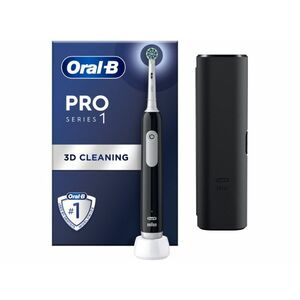 Oral-B PRO1 X-Clean elektromos fogkefe (10PO010404) Fekete + útitok kép