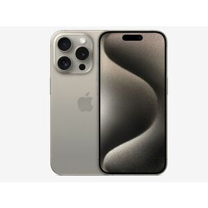 Apple iPhone 15 Pro 256GB (MTV53SX/A) Natúr Titán kép