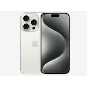 Apple iPhone 15 Pro 1TB (MTVD3SX/A) Fehér Titán kép