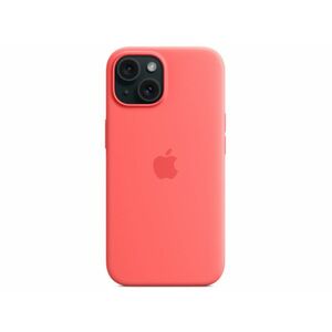 Apple MagSafe-rögzítésű iPhone 15-szilikontok (MT0V3ZM/A) Guava kép