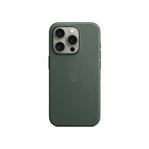 Apple MagSafe-rögzítésű iPhone 15 Pro FineWoven-szövettok (MT4U3ZM/A) örökzöld kép