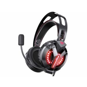 Onikuma M180 Pro LED Gaming fejhallgató, Fekete kép