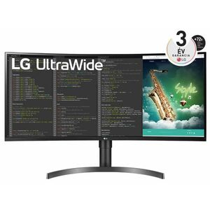 LG UltraWide 35 QHD VA ívelt monitor (35WN75CP-B.AEU) kép