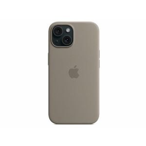 Apple MagSafe-rögzítésű iPhone 15-szilikontok (MT0Q3ZM/A) agyag kép