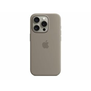 Apple MagSafe-rögzítésű iPhone 15 Pro-szilikontok (MT1E3ZM/A) agyag kép