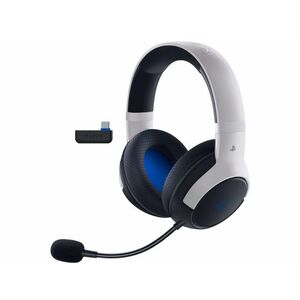 Razer Kaira Hyperspeed gamer fejhallgató - PlayStation hitelesített (RZ04-03980200-R3G1) fehér kép