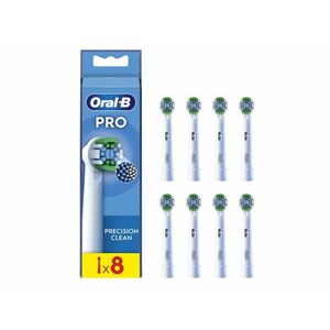 Oral-B EB20-8 Pro Precision Clean, fogkefe pótfej, 8db, fehér kép