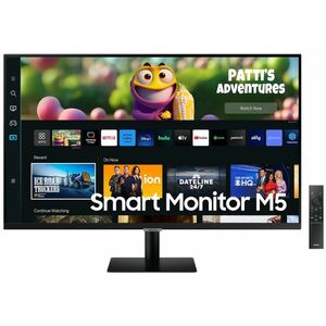 SAMSUNG M5 32 FHD VA Smart monitor (LS32CM500EUXDU) fekete kép