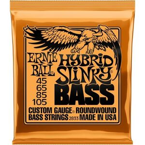 Ernie Ball 2833 Hybrid Slinky Nickel Wound Electric Bass 45-105 kép