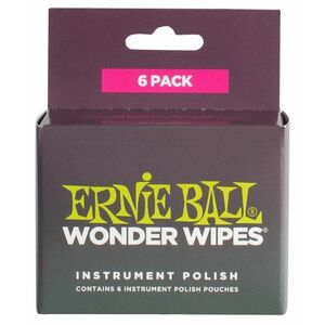 Ernie Ball Wonder Wipes Instrument Polish 6-Pack kép