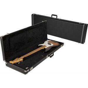 Fender Multi-Fit Hardshell Case, Standard Black w/ Black Acrylic Inter kép