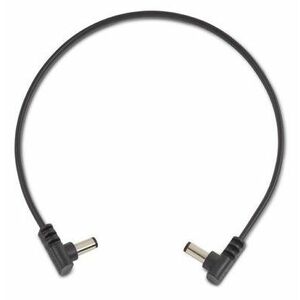 Rockboard Flat Power Cable - Black 30 cm / 11.81 angled/angled kép