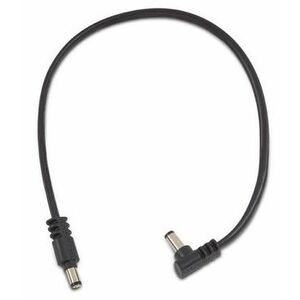 Rockboard Flat Power Cable - Black 30 cm / 11.81 angled/straight kép