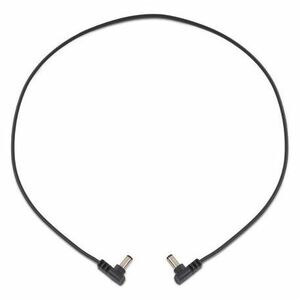 Rockboard Flat Power Cable - Black 60 cm / 23.62 angled/angled kép