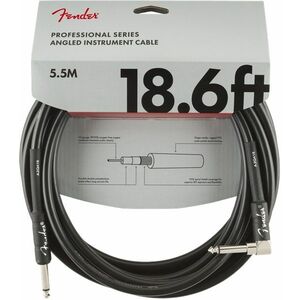 Fender Professional Series 18.6' Instrument Cable Angled kép