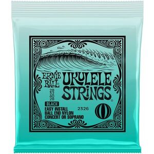 Ernie Ball Ukulele Strings Black Nylon kép
