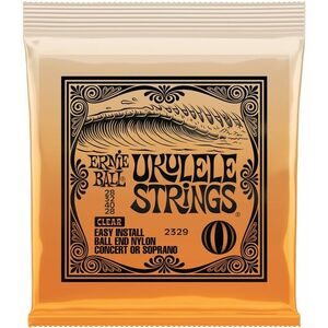 Ernie Ball Ukulele Strings Clear Nylon kép