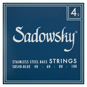 Sadowsky Blue Label Steel 40 kép