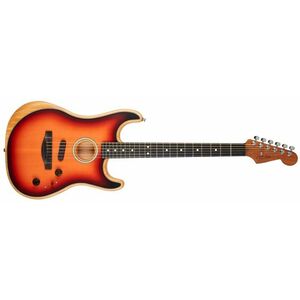 Fender Acoustasonic Stratocaster 3 Tone Sunburst kép