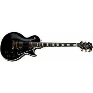 Gibson CS Les Paul Custom w/ Ebony Fingerboard Gloss Ebony kép
