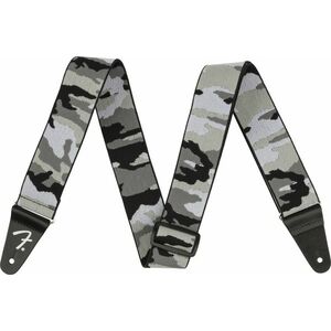 Fender WeighLess 2" Gray Camo Strap kép