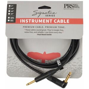 PRS Signature Instrument Cable 10' Angled kép