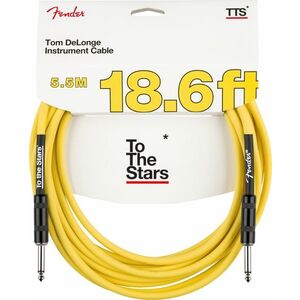 Fender Tom DeLonge 18.6' To The Stars Instrument Cable, Graffiti Yello kép