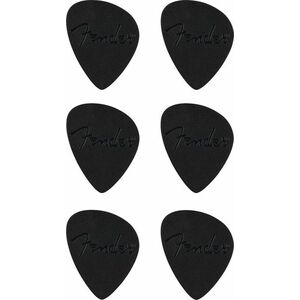 Fender Offset Picks, Black (6) kép