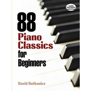 MS 88 Piano Classics For Beginners kép