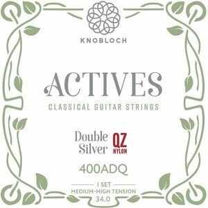Knobloch ACTIVES Double Silver QZ Nylon Medium-high Tension 34.0 kép