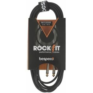 Bespeco ROCKIT Interlink Cable 2x RCA - 2x Jack Mono 3 m kép