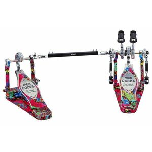 Tama 50th Limited Iron Cobra 900 Marble Psychedelic Rainbow Power Glid kép