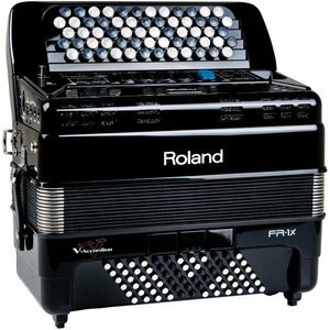 Roland FR-1x Fekete Gombos harmonika kép