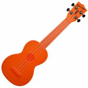 Kala Waterman Szoprán ukulele Orange Fluorescent kép